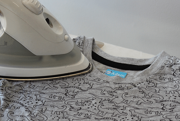 My Nametags étiquettes colorées thermocollantes