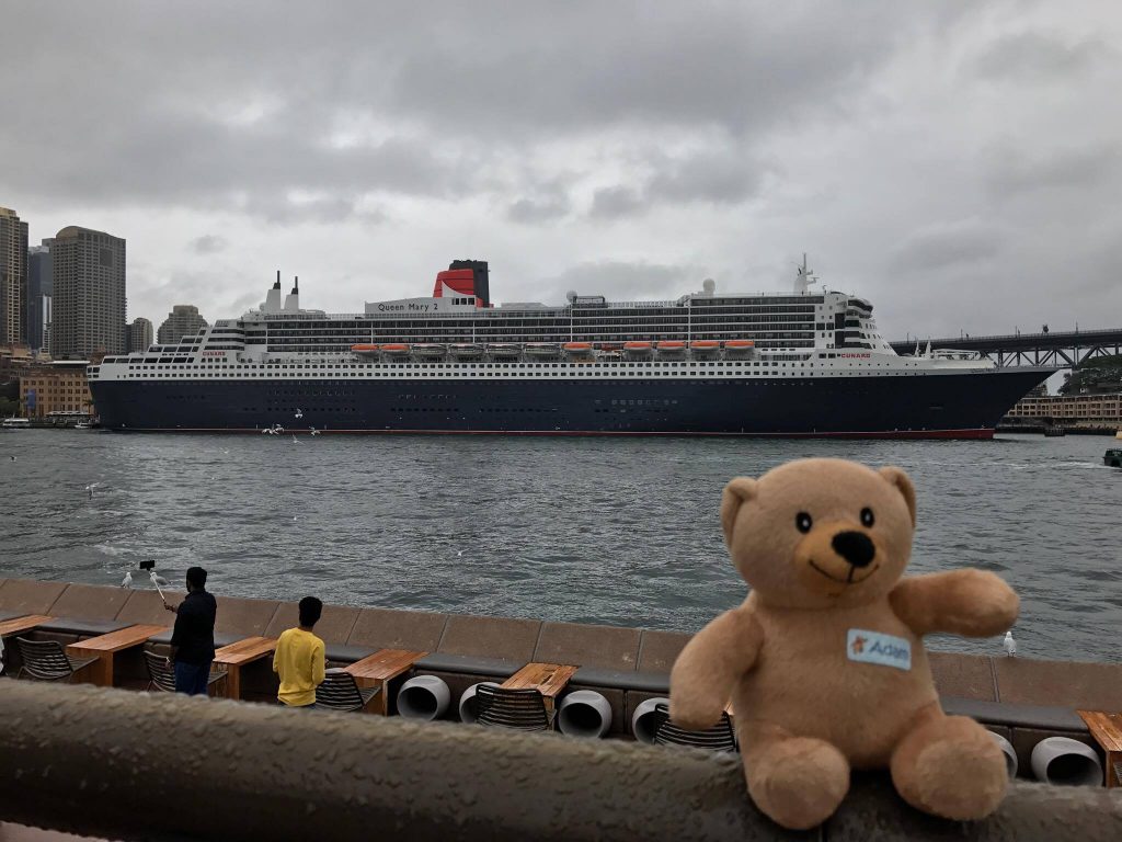 Een regenachtige dag in Sydney