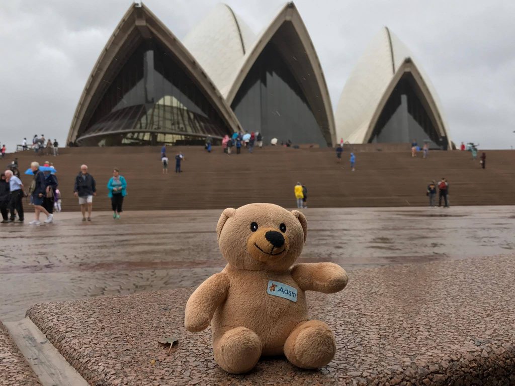 Een regenachtige dag in Sydney