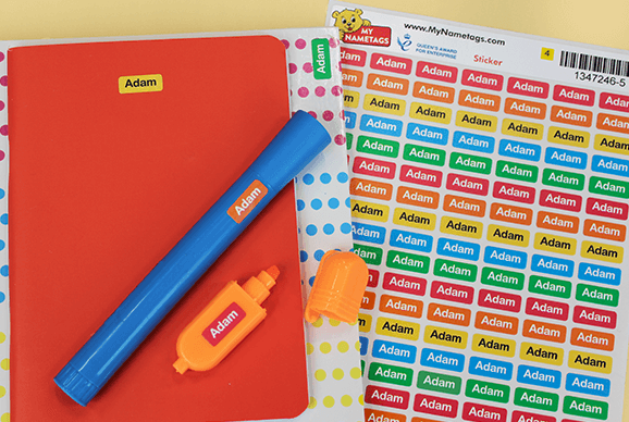 My Nametags Ministickers for stationery