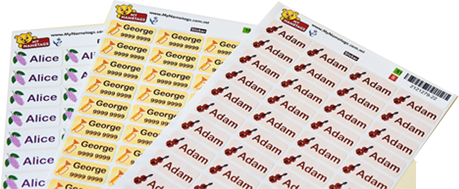 Gekleurde stickers