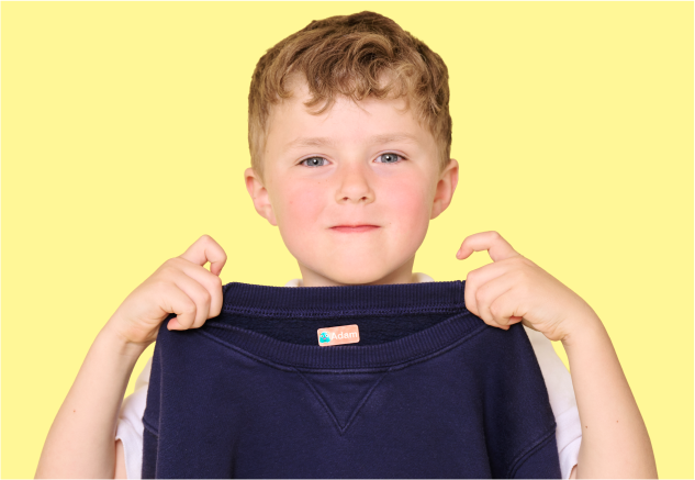 Thermocollants noirs et blancs