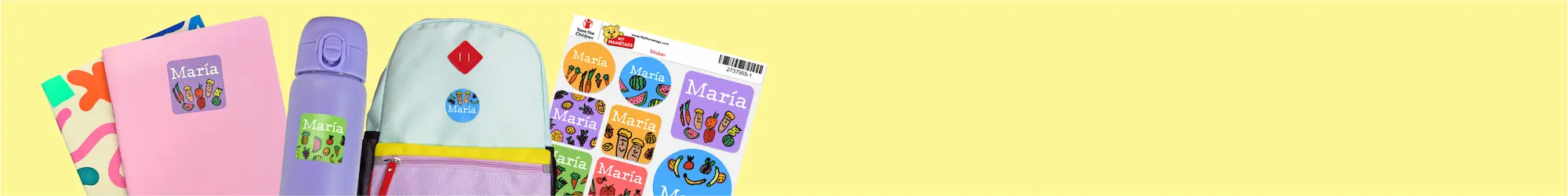 Bannière Maxistickers personnalisés Save the Children